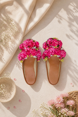 Phoolon Wali Juti – Fuchsia Bliss