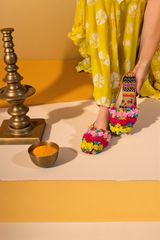 Rang Mahal Floral Juti – Multicolor Madness