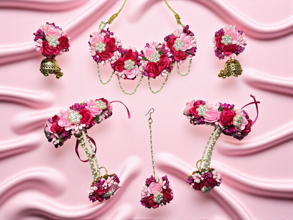 Radiant Floral Jewellery Set