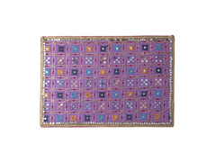 Rajwada Handcrafted Chowki - Lavender