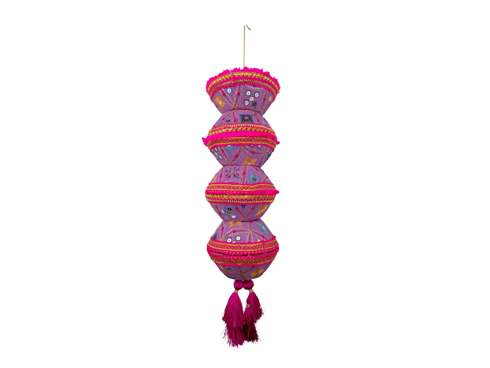 Rajwada Handcrafted manda - Lavender