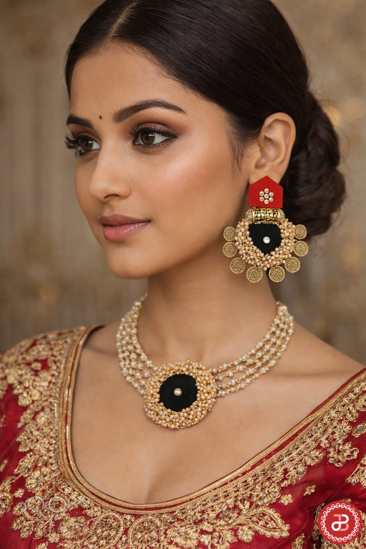 Handcrafted Rangrez boho set