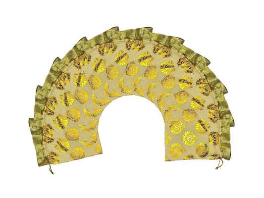 Maroon Round Wrap Potli Bag