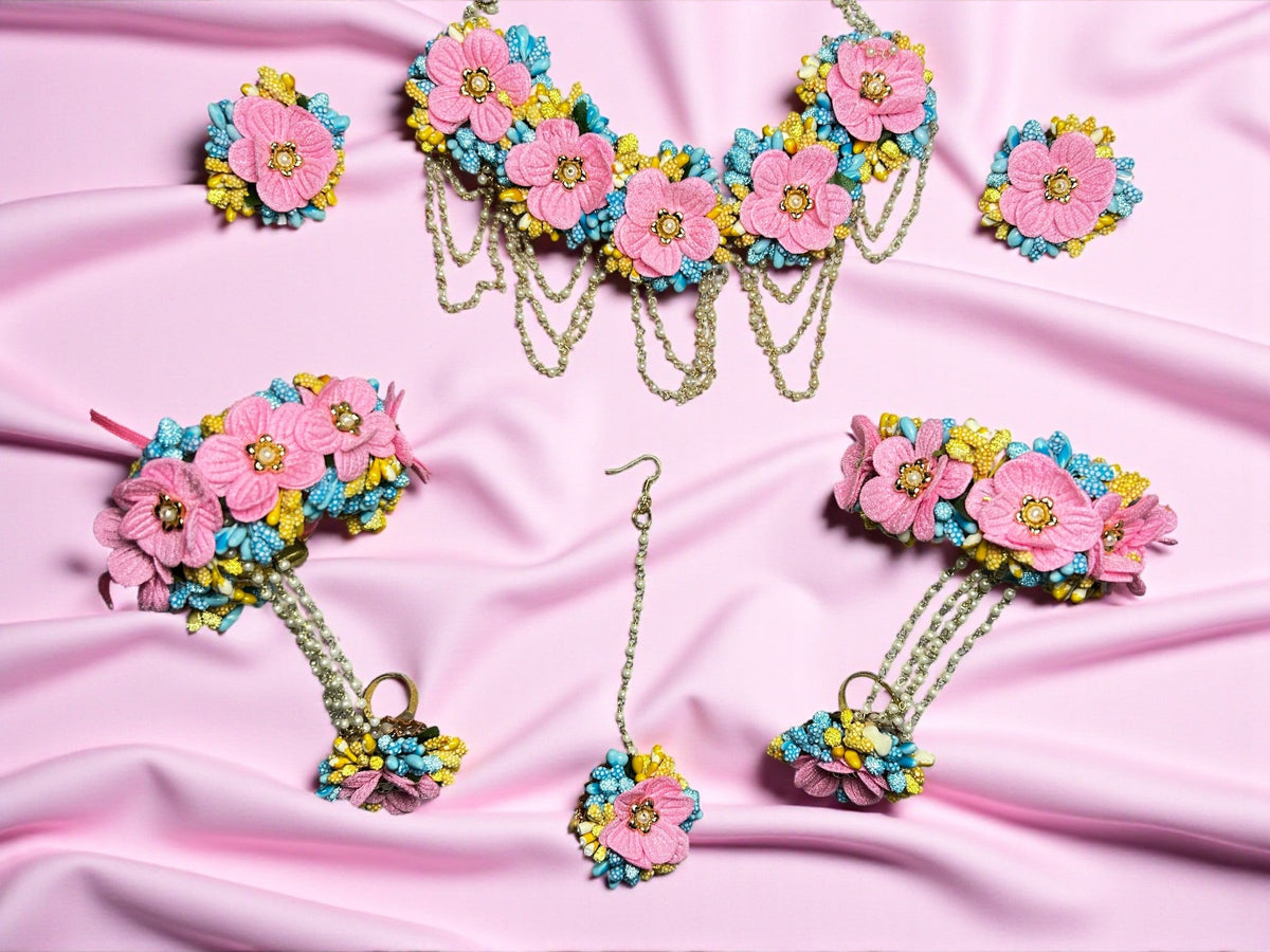 Vibrant Bloom Bridal Floral Set