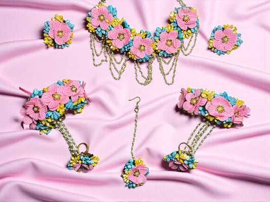 Vibrant Bloom Bridal Floral Set