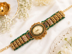 Manjari Heritage Bracelet Watch with Gift Box and message card