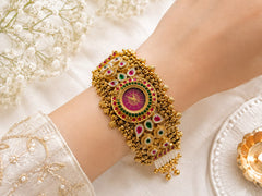 Saundarya Heritage Bracelet Watch with Gift Box and message card