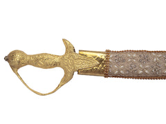 Elegant Ivory Groom Kirpan (Non Sharp Decorative Purpose Only)