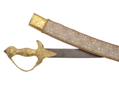 Elegant Ivory Groom Kirpan (Non Sharp Decorative Purpose Only)