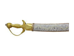 Elegant Ivory Groom Kirpan (Non Sharp Decorative Purpose Only)
