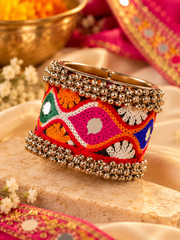 Rangili Mirror Work Garba Cuff