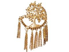 Golden Tree of Life Brooch