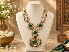Hunar Kundan Groom Necklace and Kalangi Set
