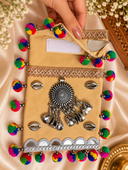 Royal Navratri Multicolour Embellished Festive Purse