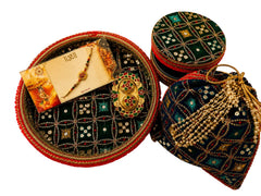 Festive Elegance: Complete Raksha Bandhan Thaal Set