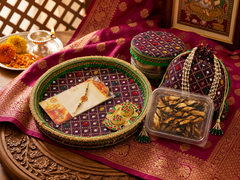 Royal Festivity Rakhi Celebration Set