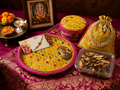 Royal Radiance Rakhi Thaal Hamper
