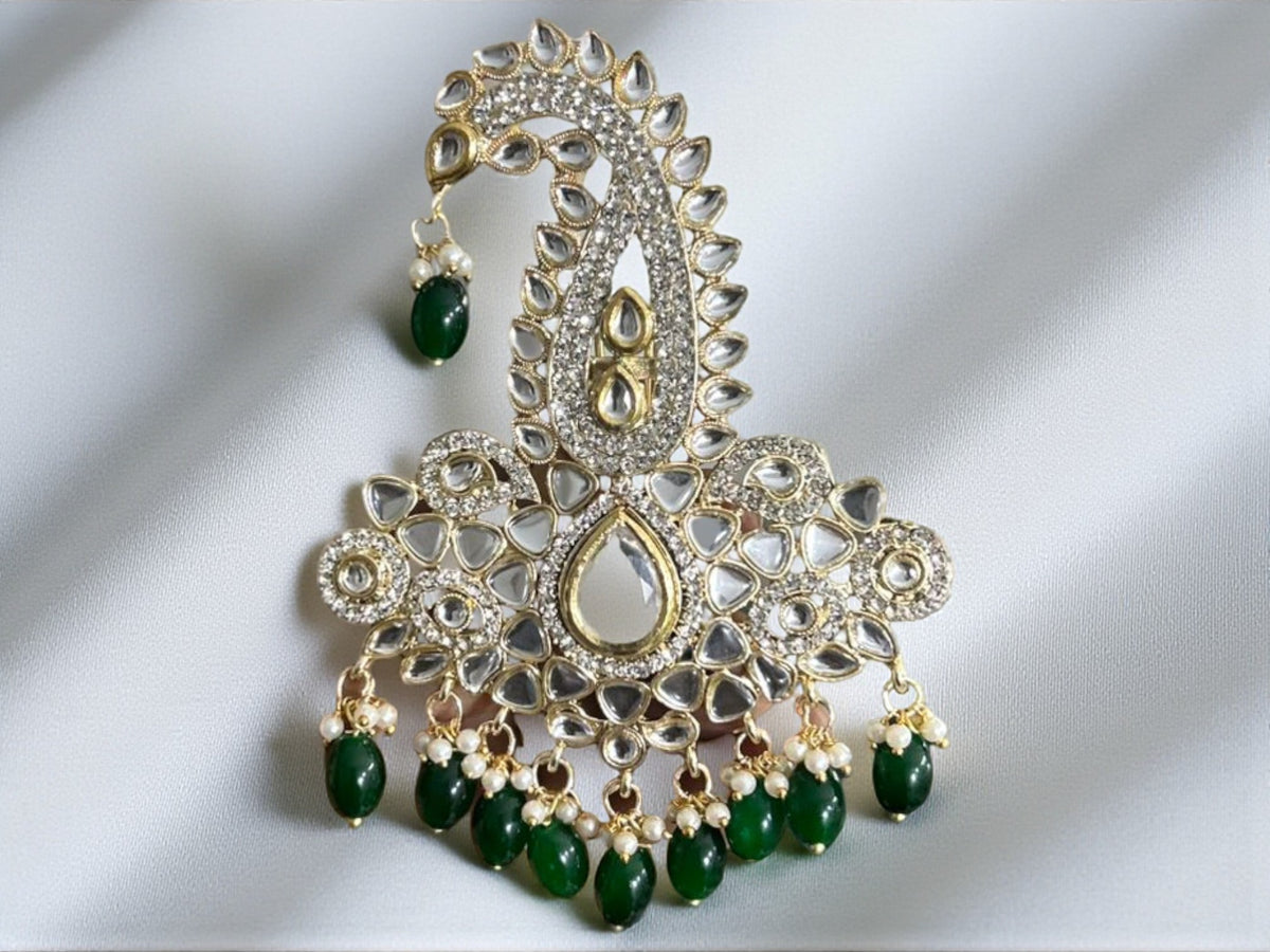 Peacock Glory Kalgi - Green