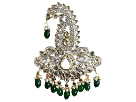 Peacock Glory Kalgi - Green