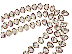 Shahi Nazrana Groom Mala - Maroon